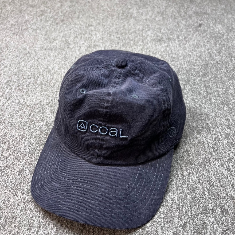 Coal Headwear The Encore Navy Blue Corduroy Snapback Hat Mens OSFM Cap